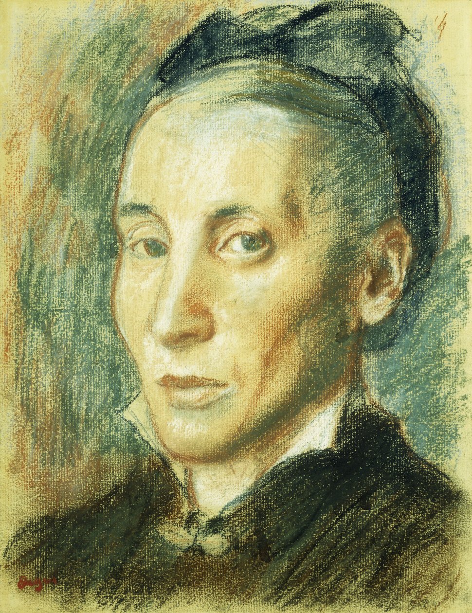 Porträt einer Frau, 1881-85 von Edgar Degas