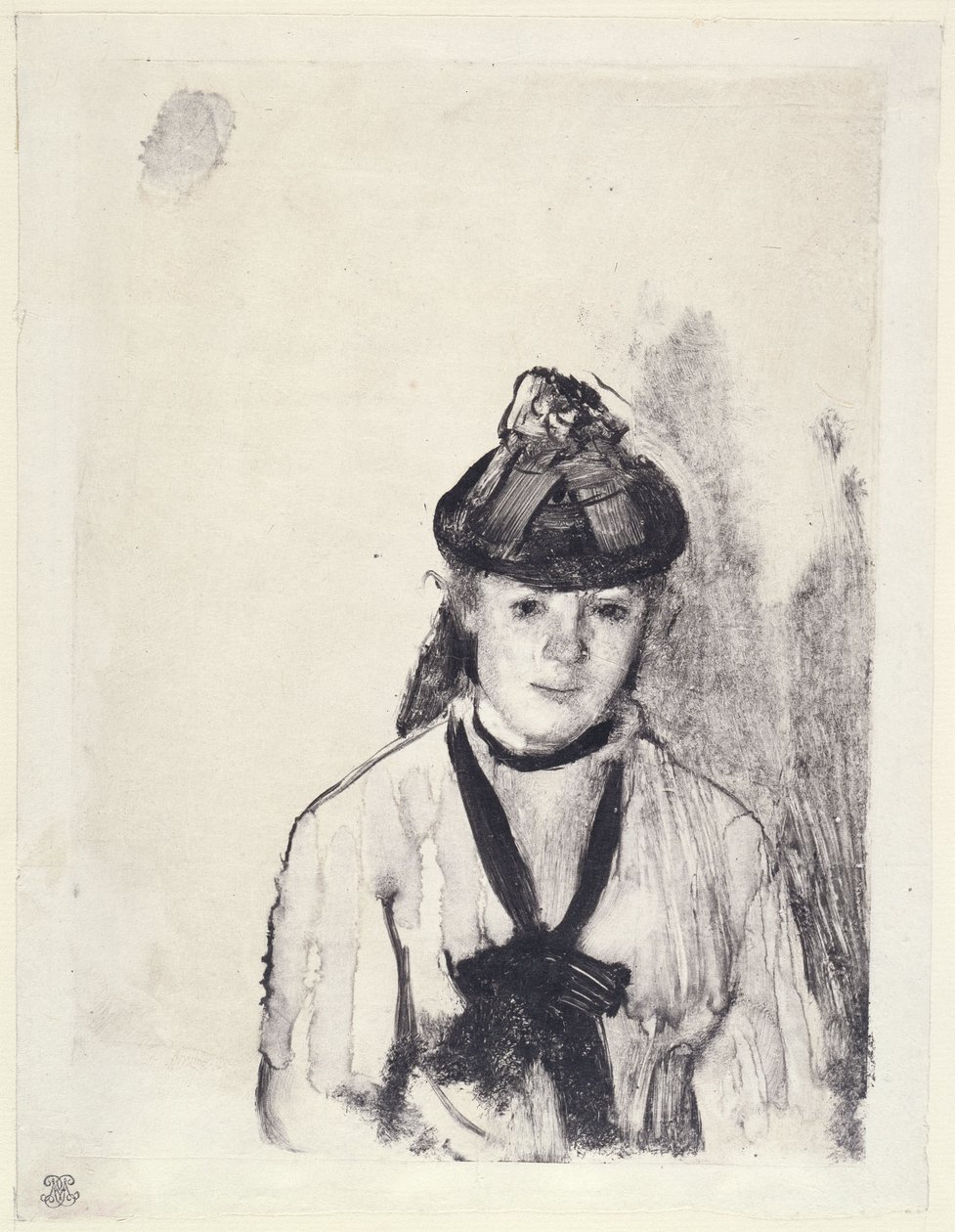 Porträt von Ellen Andrée von Edgar Degas