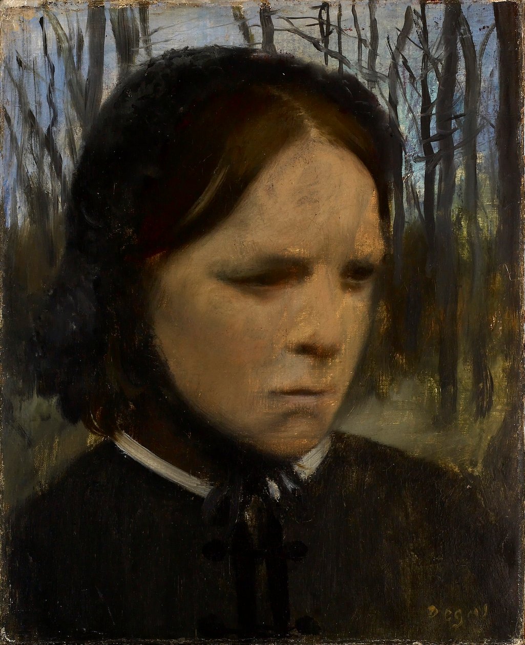 Porträt von Estelle Balfour von Edgar Degas