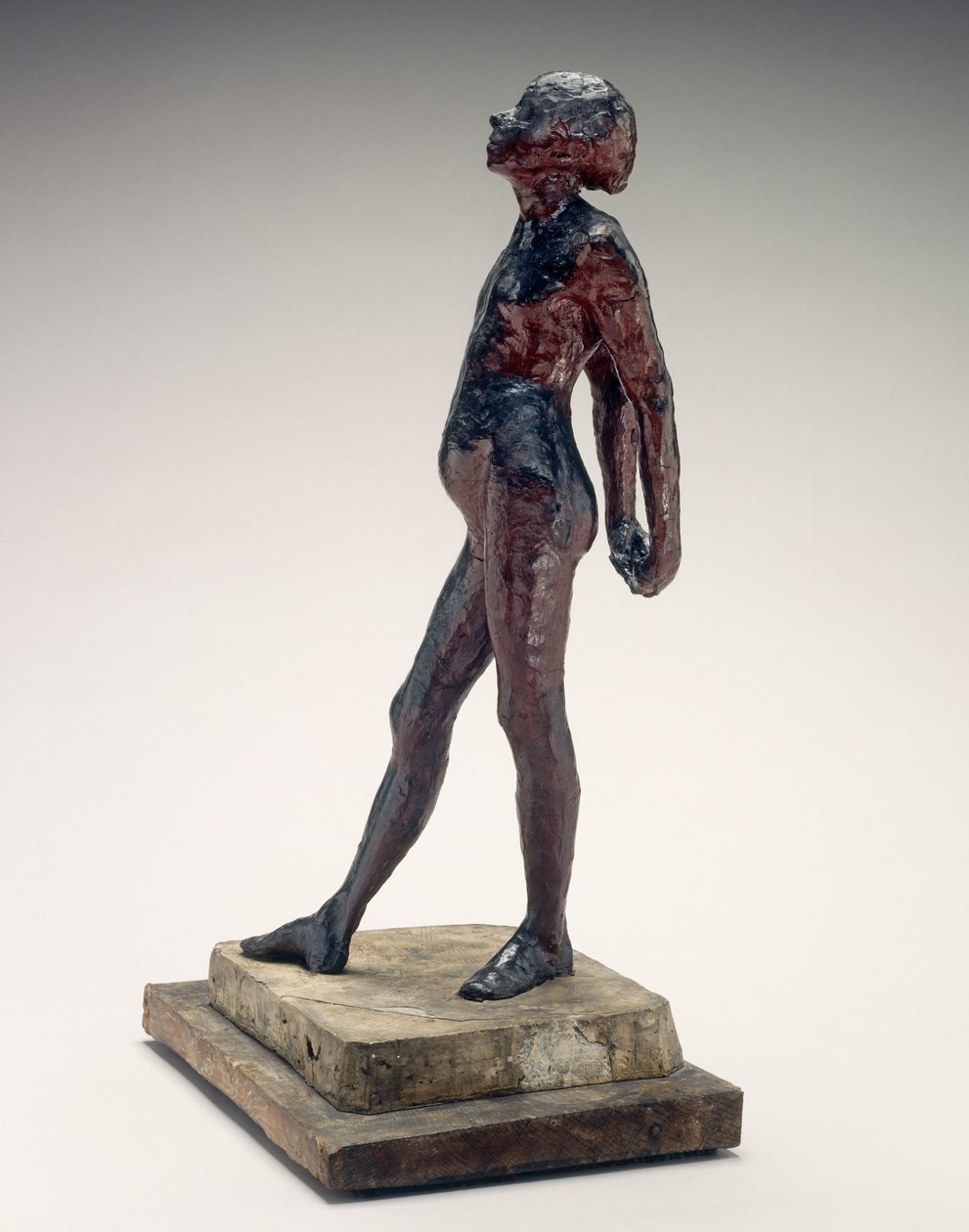 Studie im Akt der kleinen Tänzerin im Alter von vierzehn Jahren von Edgar Degas