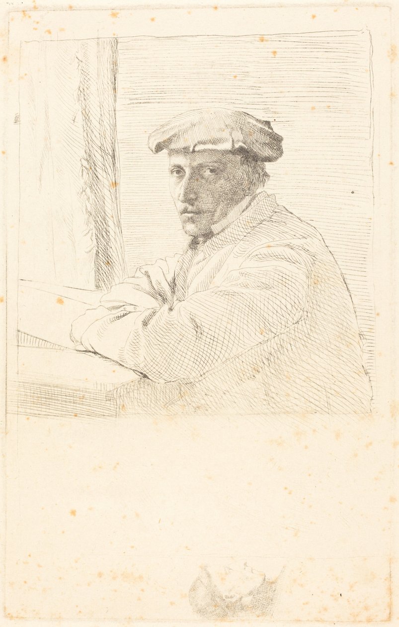 Der Graveur Joseph Tourny von Edgar Degas
