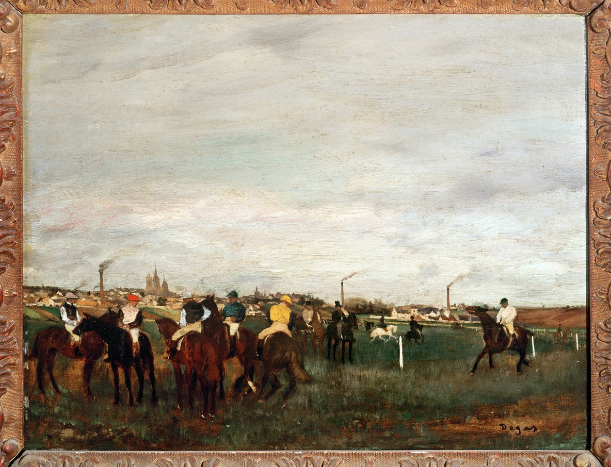 Das Rennen von Edgar Degas