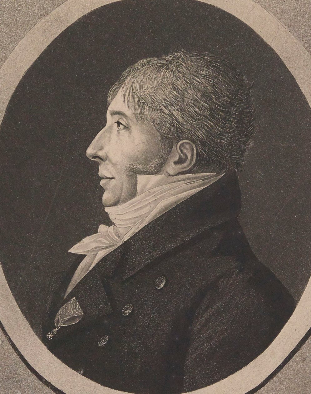 Porträt des Komponisten Jean-François Le Sueur 1760-1837 von Edme Quenedey