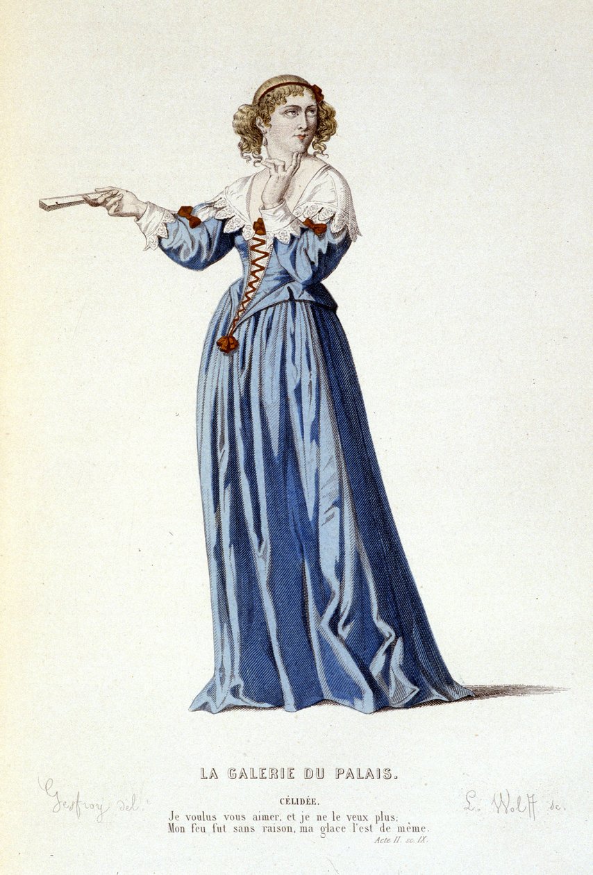 Die Figur der Célidée in der Komödie La galerie du palais ou l