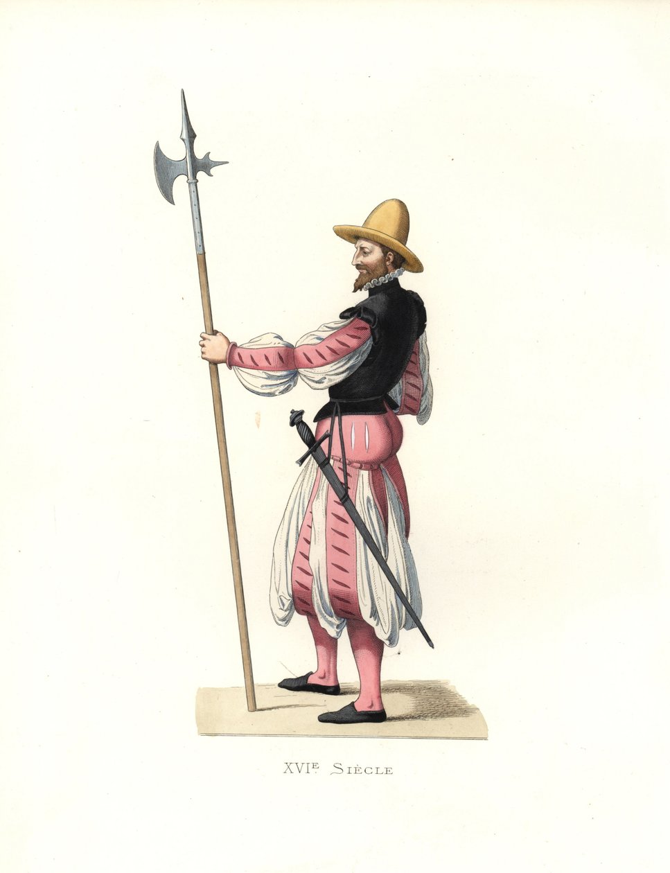 Deutscher Söldner von Edmond Lechevallier-Chevignard