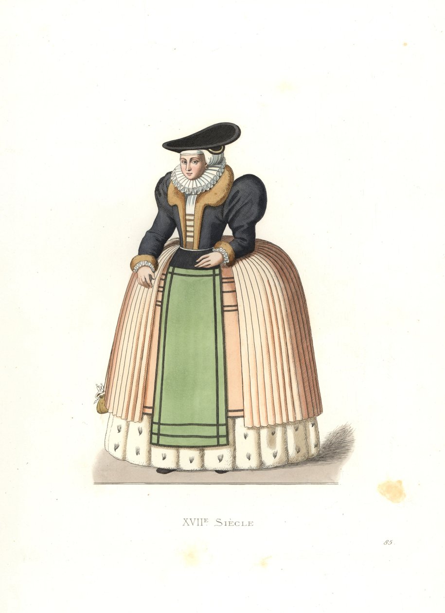 Frau aus dem Elsass von Edmond Lechevallier-Chevignard