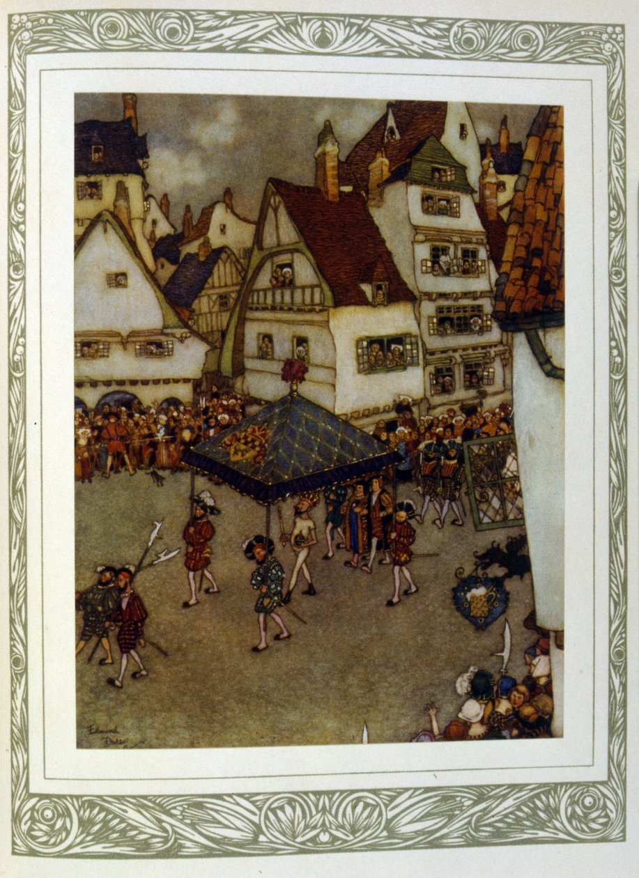 Illustrierte französische Ausgabe von Geschichten von Hans Christian Andersen von Edmund Dulac