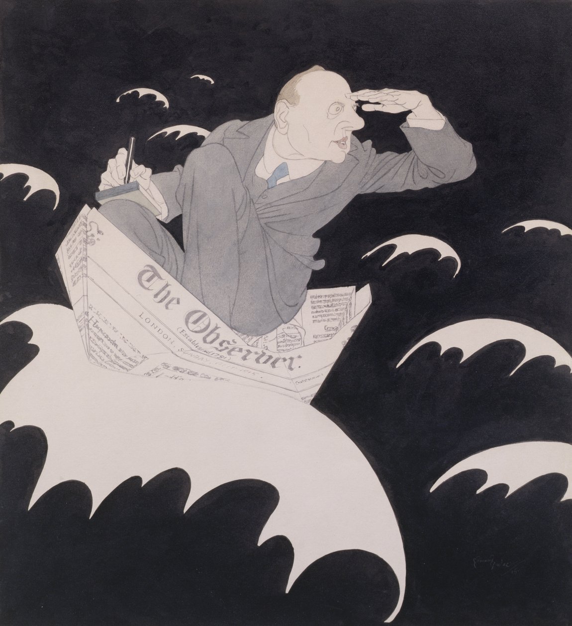 Der Beobachter von Edmund Dulac
