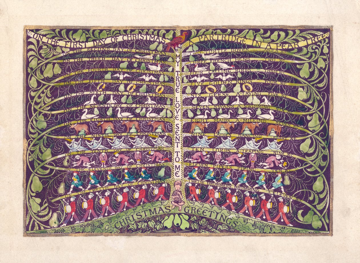Am ersten Weihnachtstag, ca. 1935 von Edmund Hunter