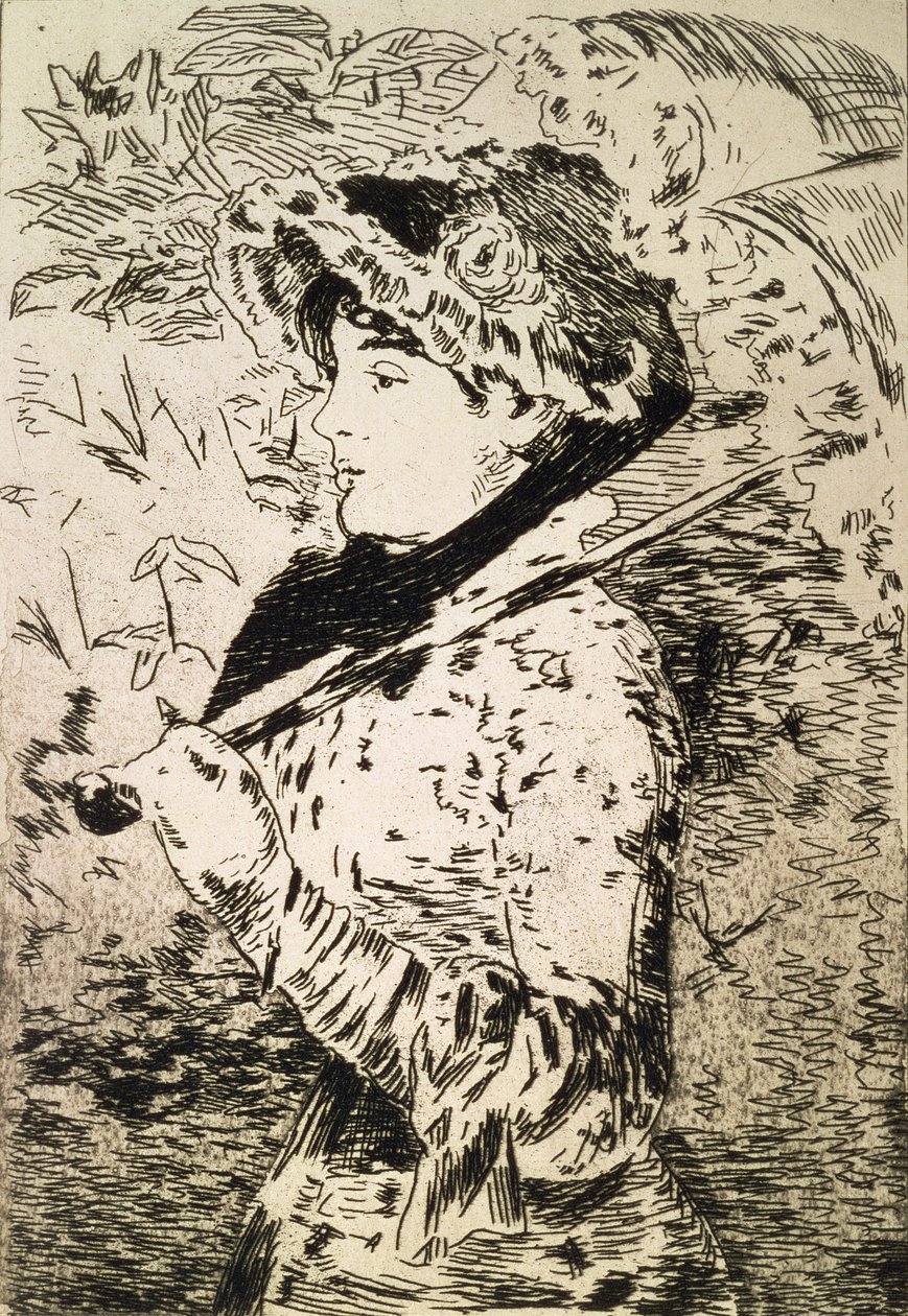 Frühling (Jeanne), 1882 von Édouard Manet