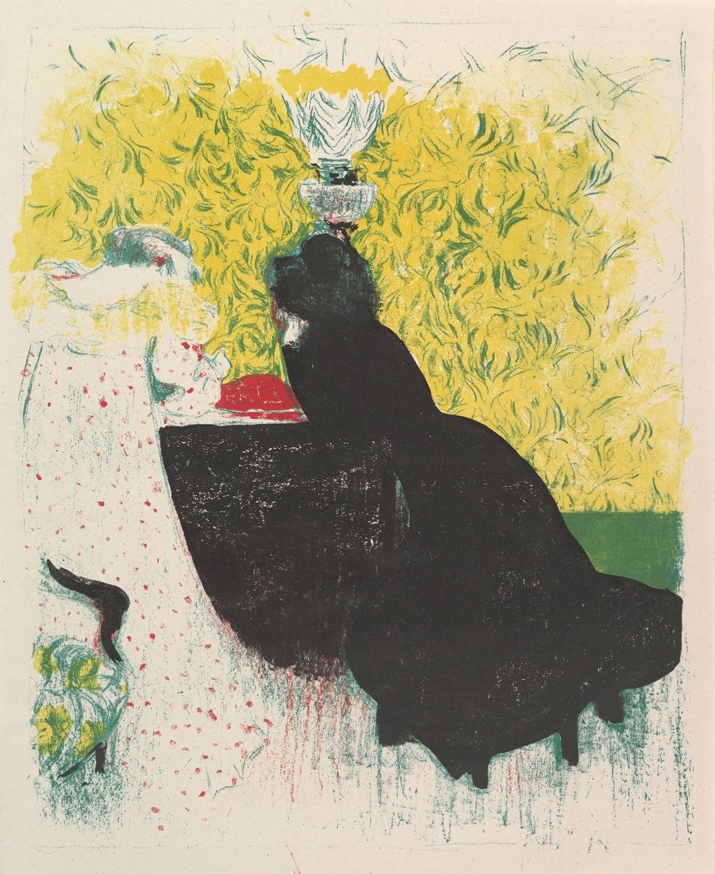 Die zwei Stiefschwestern, aus der Serie Landschaften und Interieurs, 1899 von Edouard Vuillard