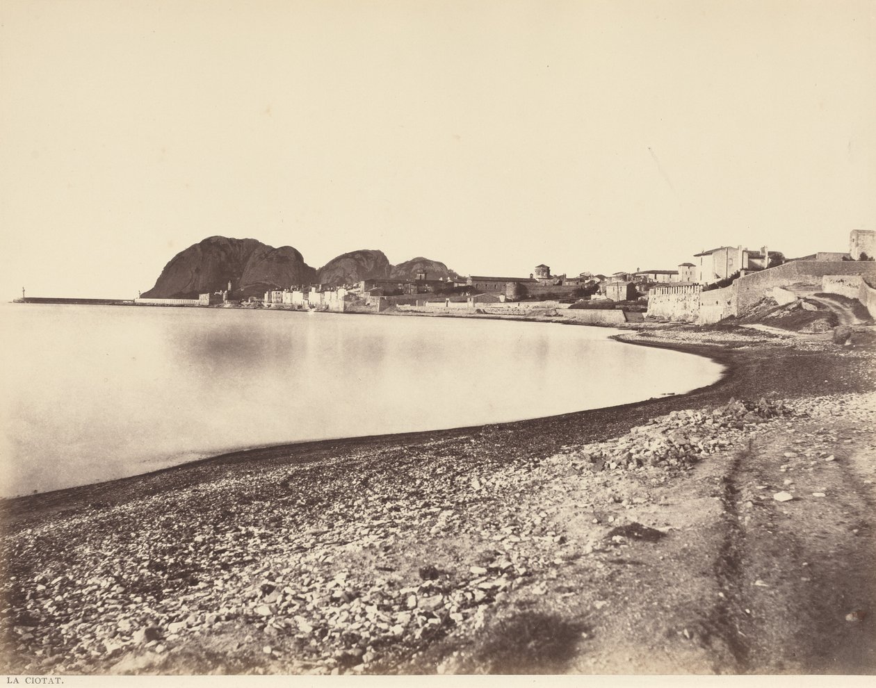 La Ciotat von Edouard-Denis Baldus