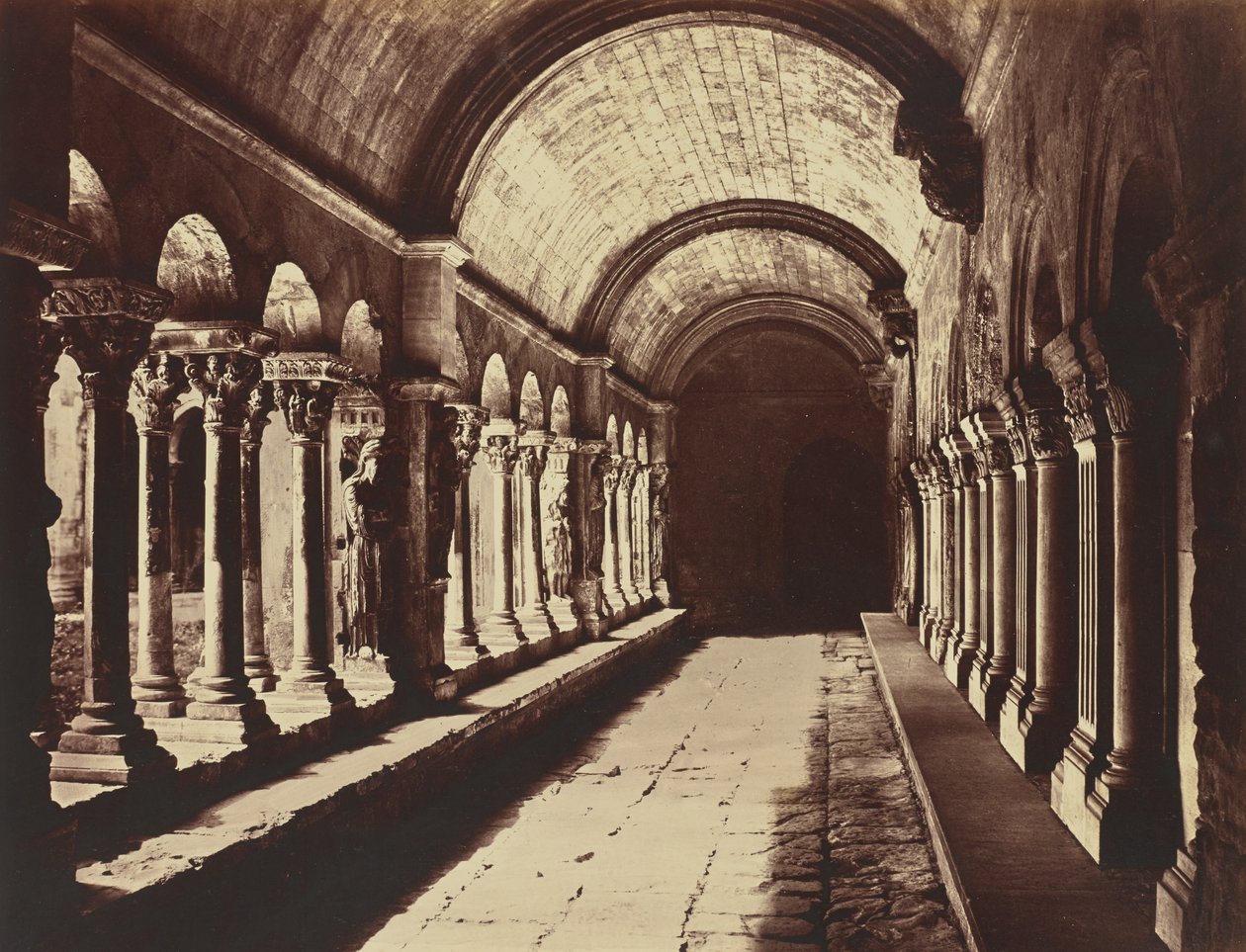 Arles. Kreuzgang St. Trophime von Édouard Baldus
