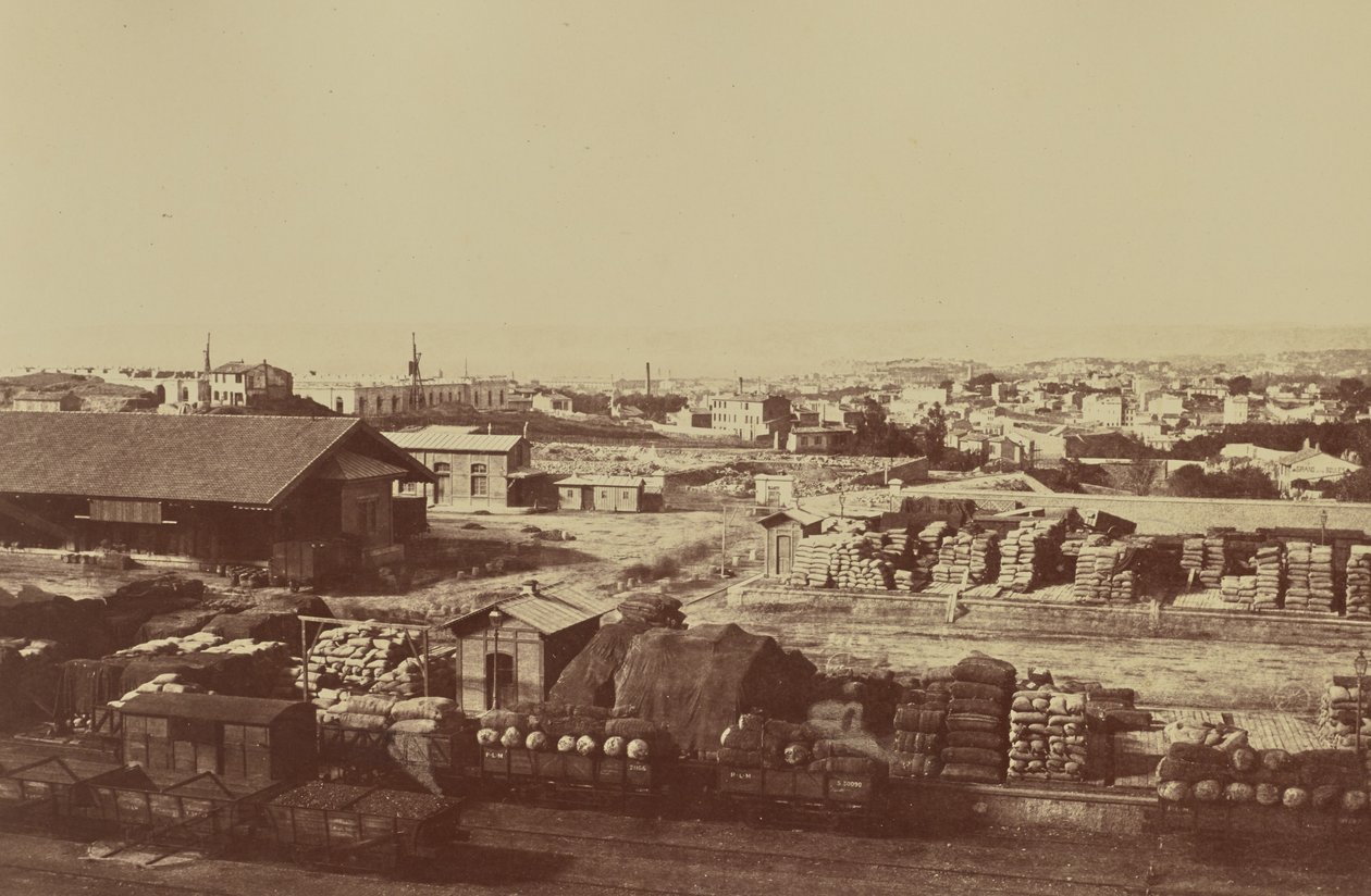 Marseille von Édouard Baldus
