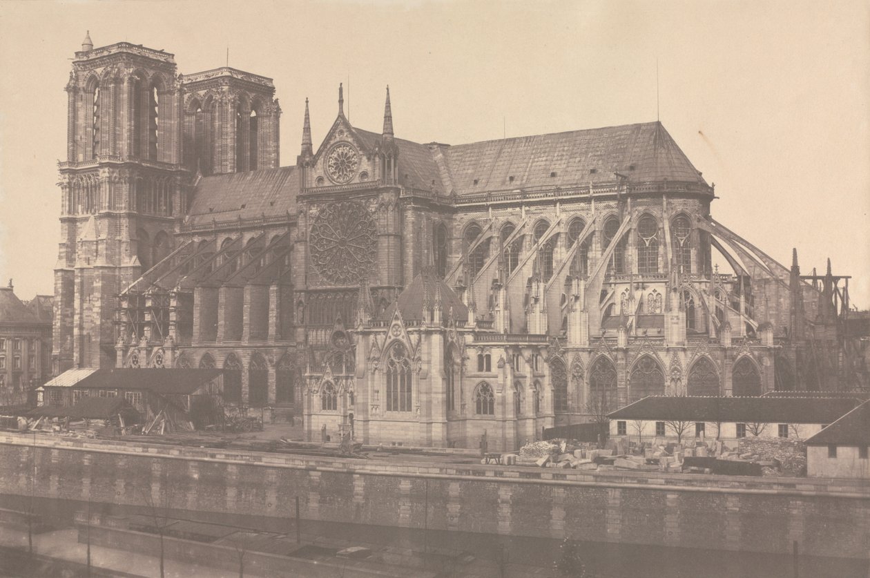 Notre-Dame, Paris von Édouard Baldus