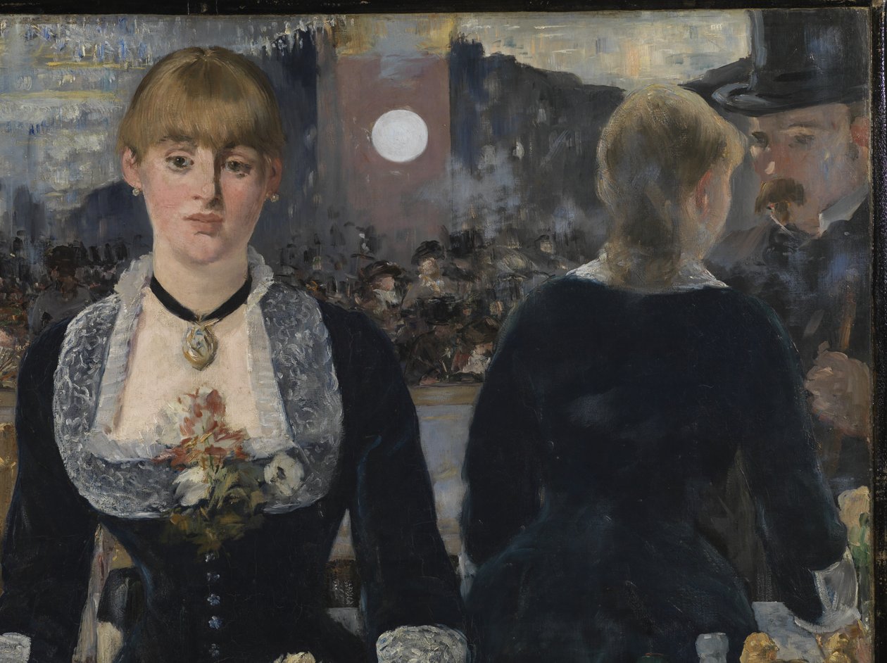 Eine Bar im Folies-Bergère, 1881-82 (Detail) von Édouard Manet