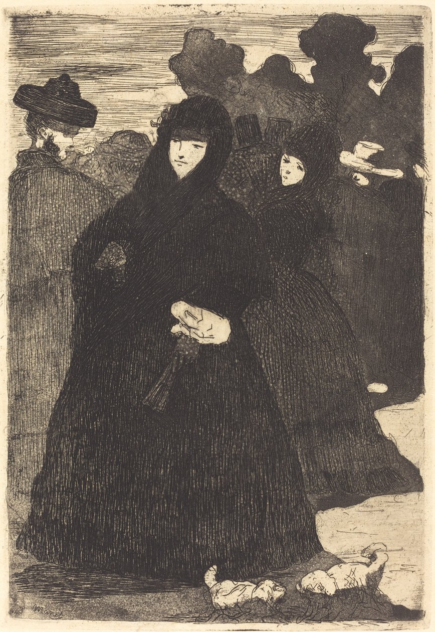 Im Prado (Au Prado), 1865-1868 von Édouard Manet