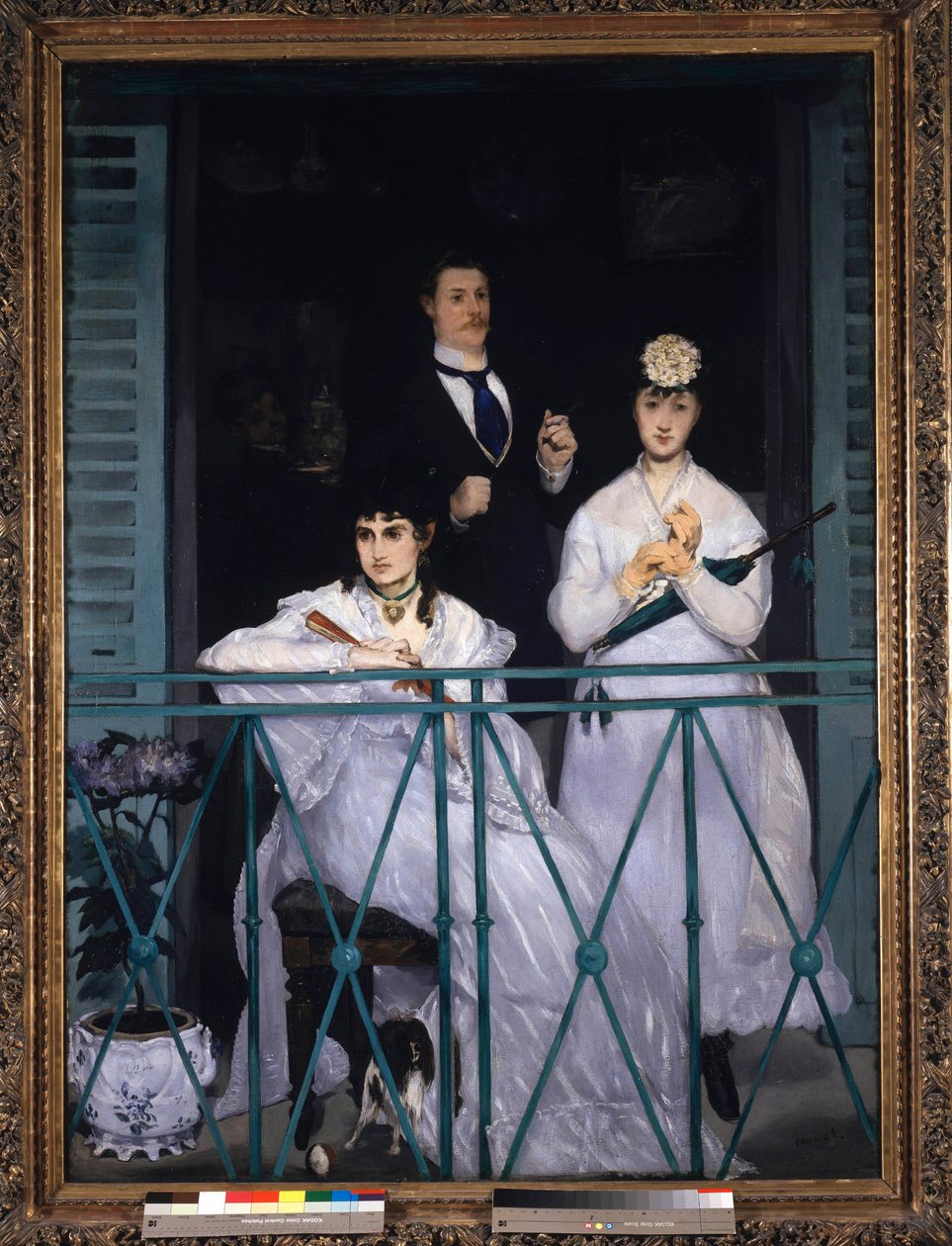 Balkon (Detail) von Édouard Manet