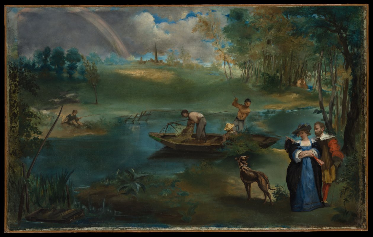 Fischen von Édouard Manet