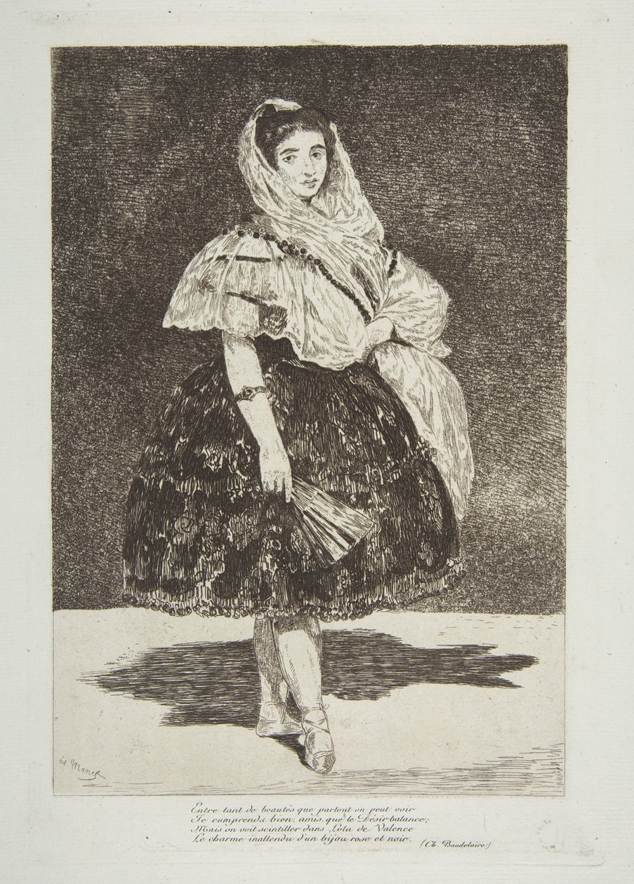 Lola de Valence von Édouard Manet