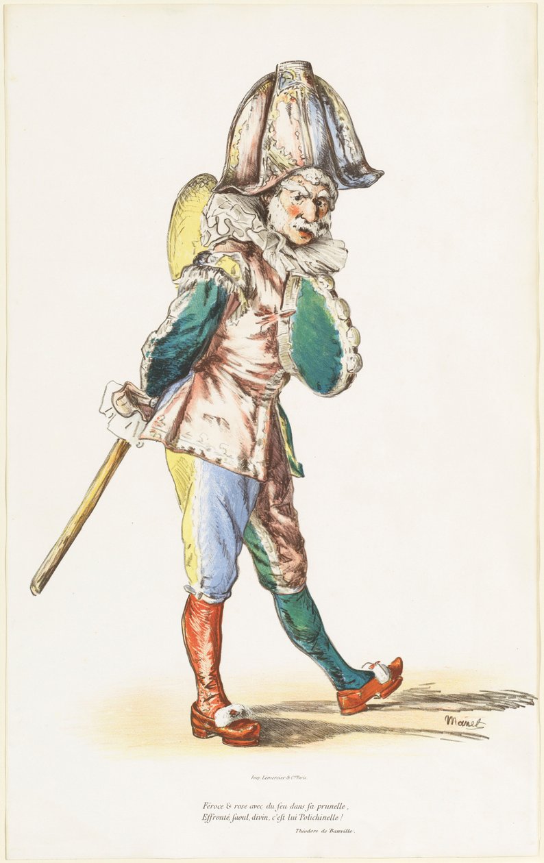 Polichinelle von Édouard Manet