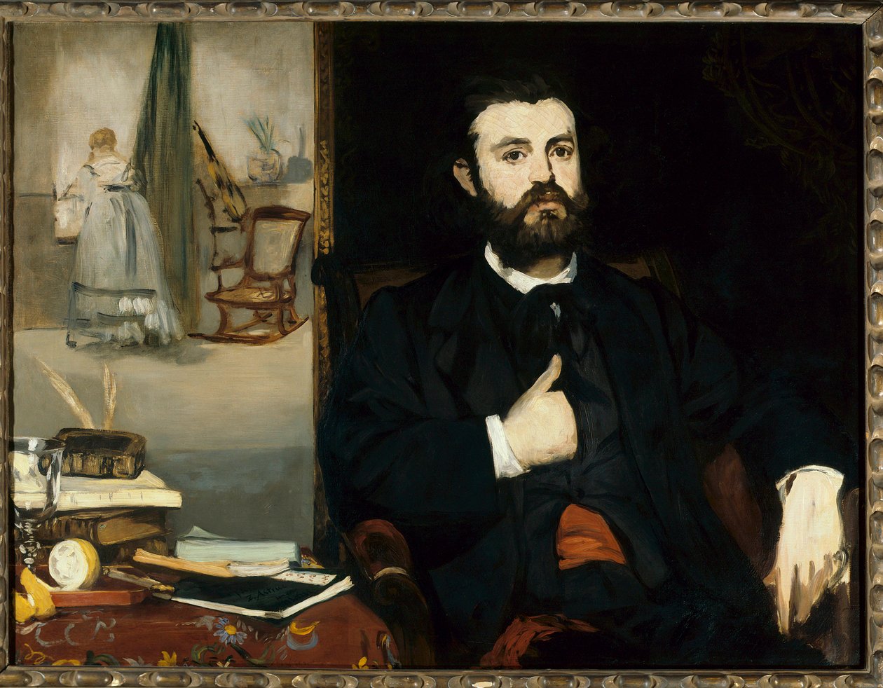 Porträt des Bildhauers Zacharie Atruc (1835-1907) von Édouard Manet