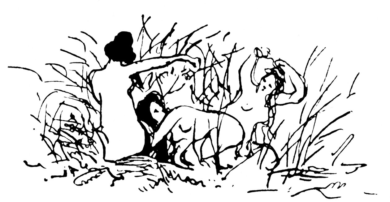 Illustration von Stéphane Mallarmé von Édouard Manet