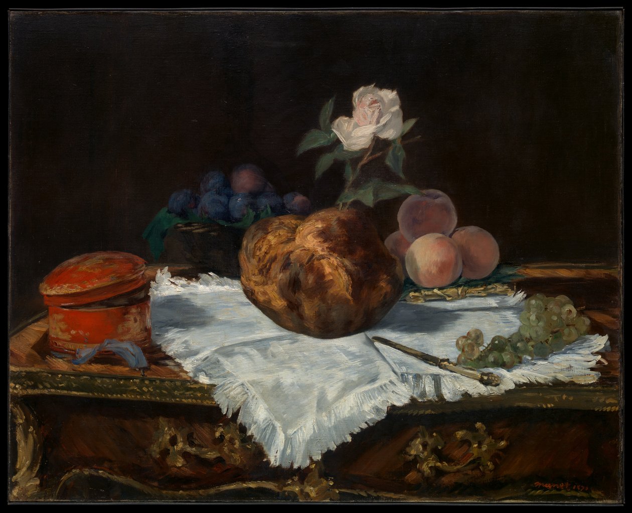 Die Brioche von Édouard Manet