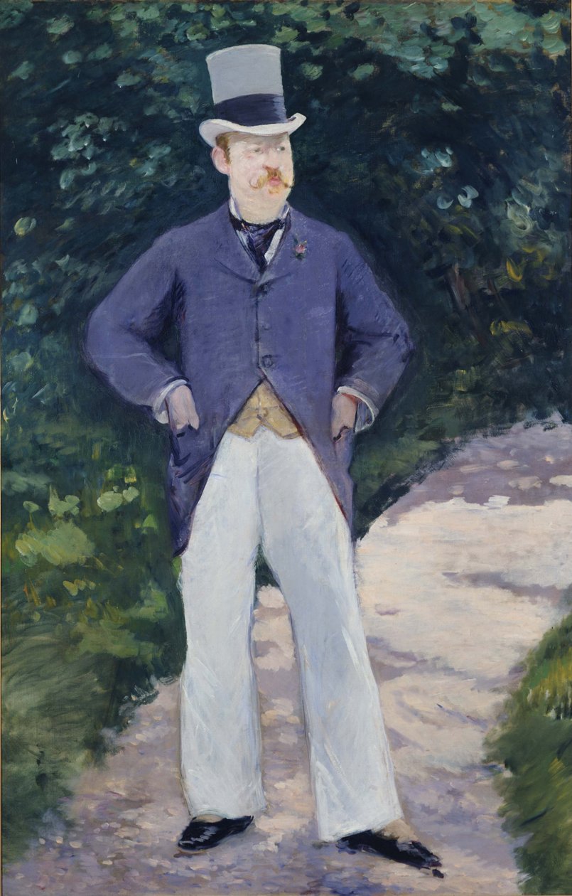 Porträt des Herrn Blanc von Édouard Manet