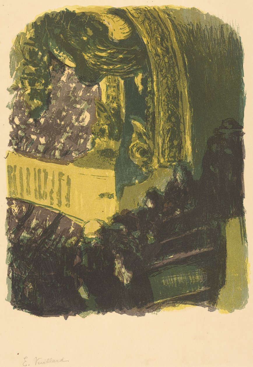 Eine Galerie im Gymnasium von Edouard Vuillard