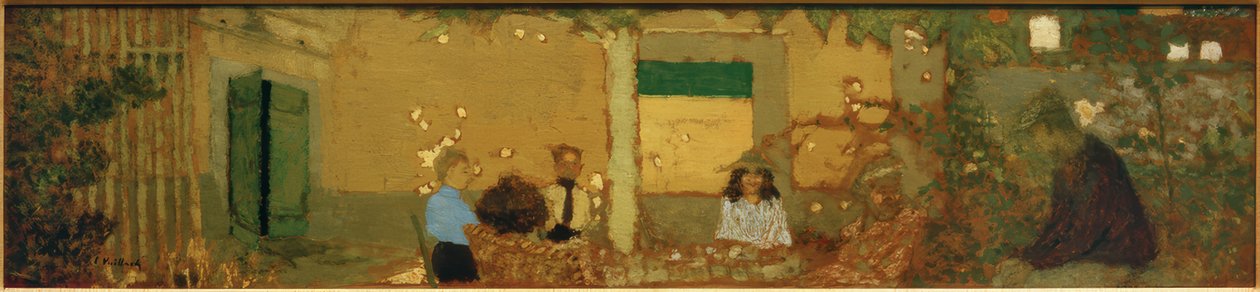 Familie im Garten von Edouard Vuillard