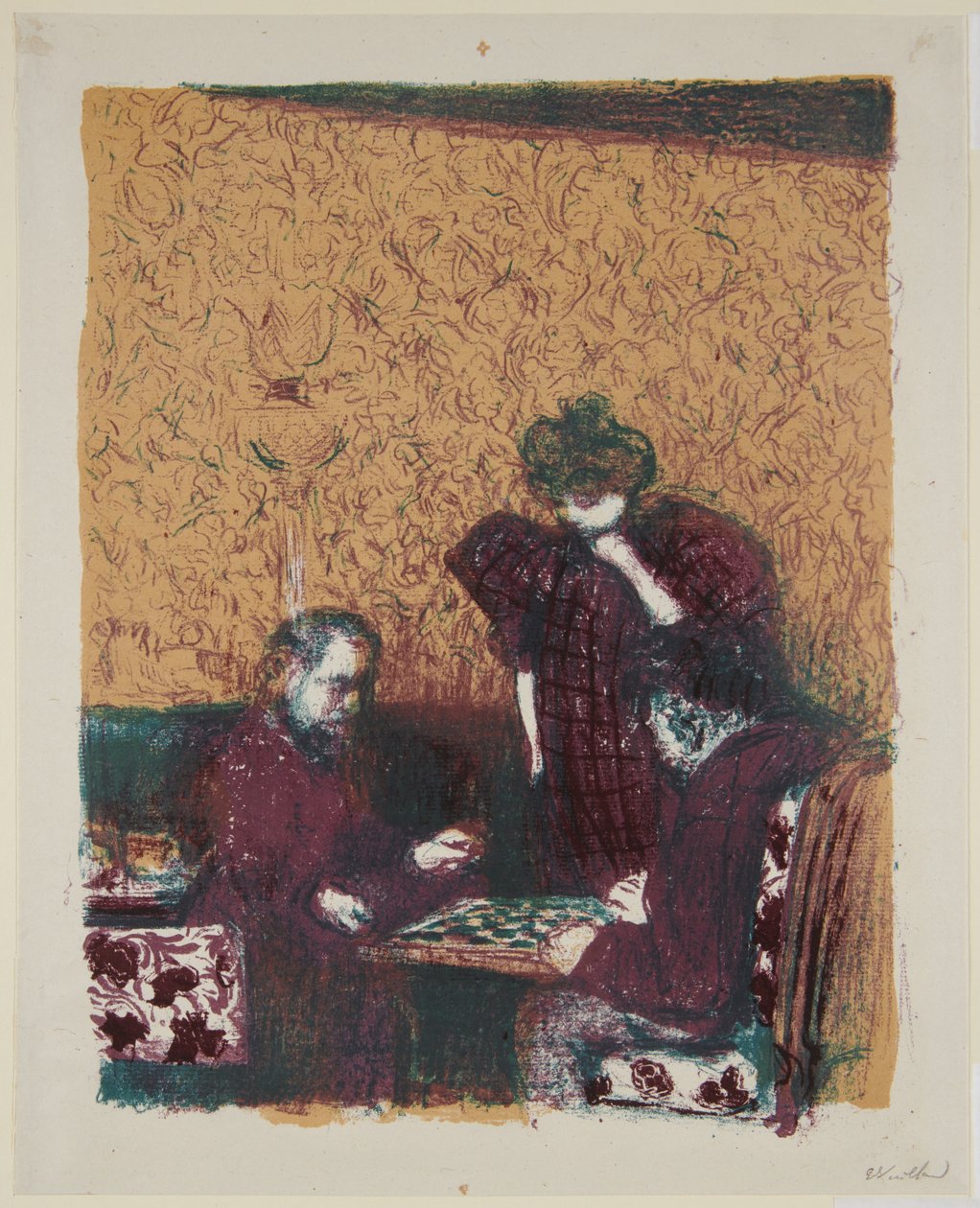 Landschaften und Innenräume: Das Dame-Spiel von Edouard Vuillard