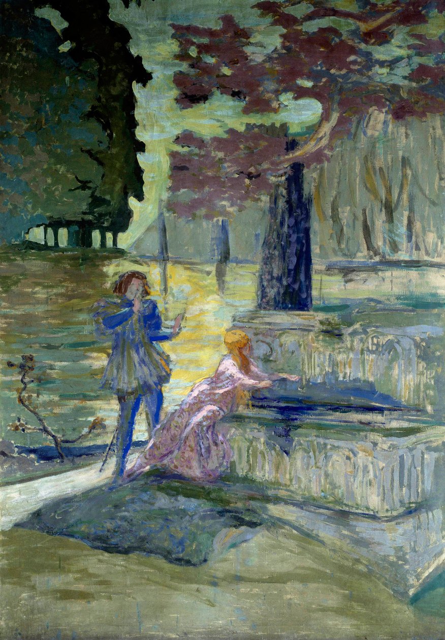 Pelleas et Melisande. Illustration für die Oper von Claude Debussy von Edouard Vuillard