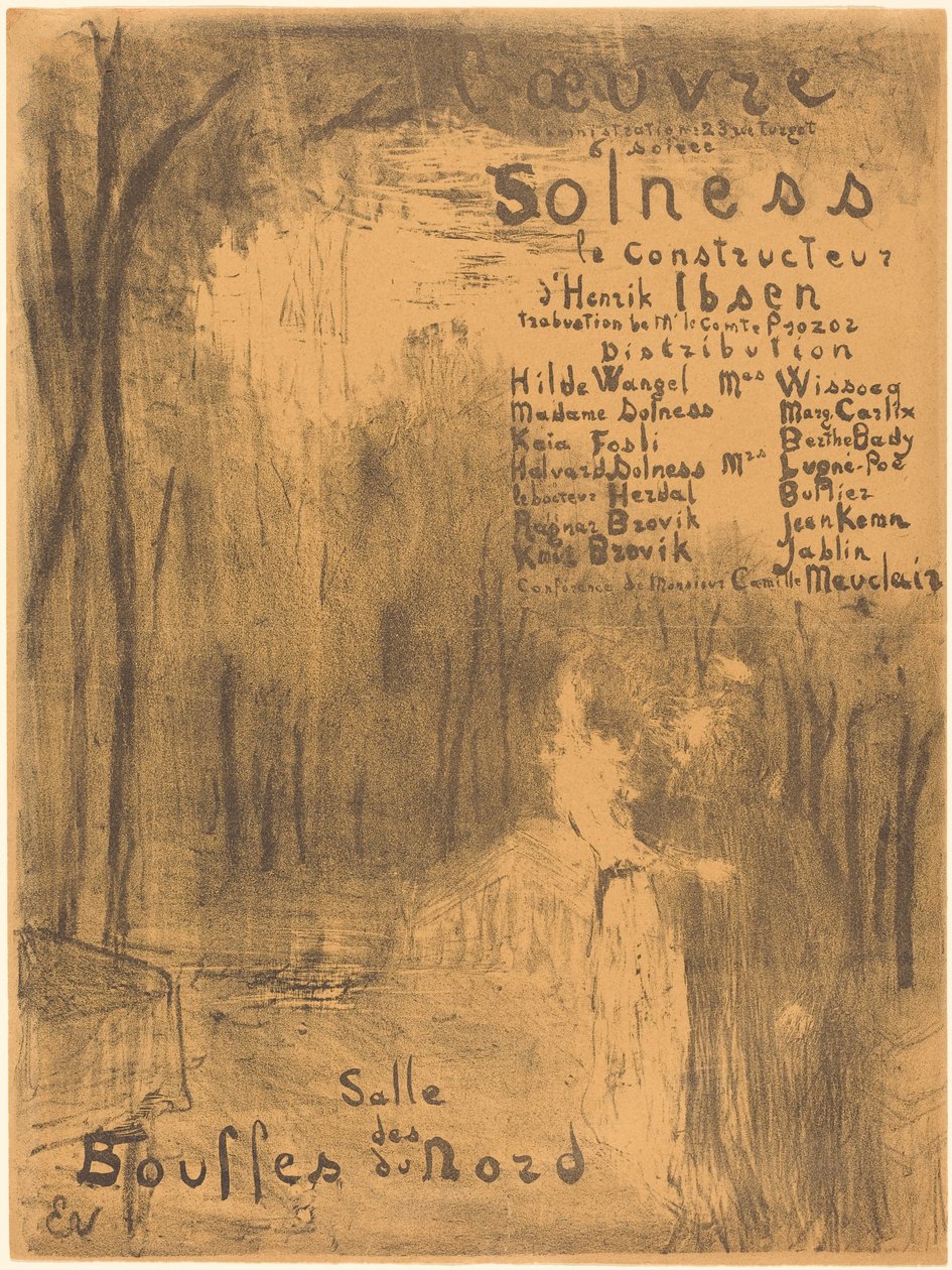 Solness der Baumeister von Edouard Vuillard