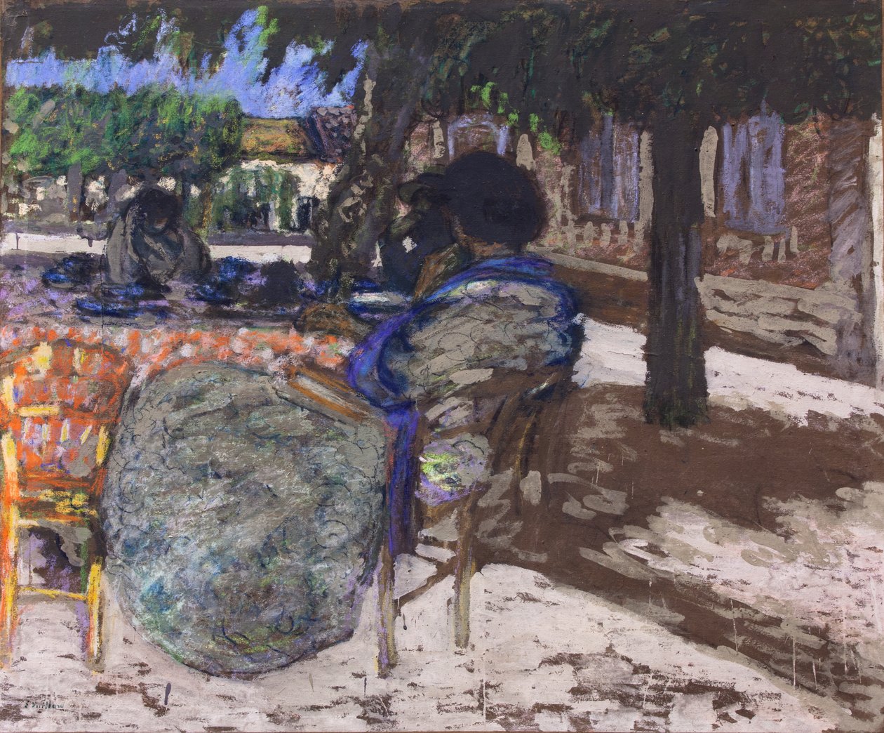 Unter den Roten Pavillonbäumen, 1905-07 von Edouard Vuillard
