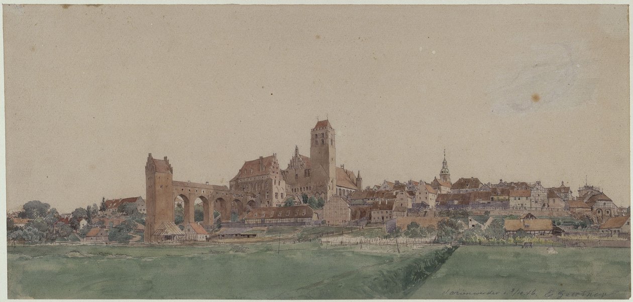 Marienwerder von Eduard Gaertner