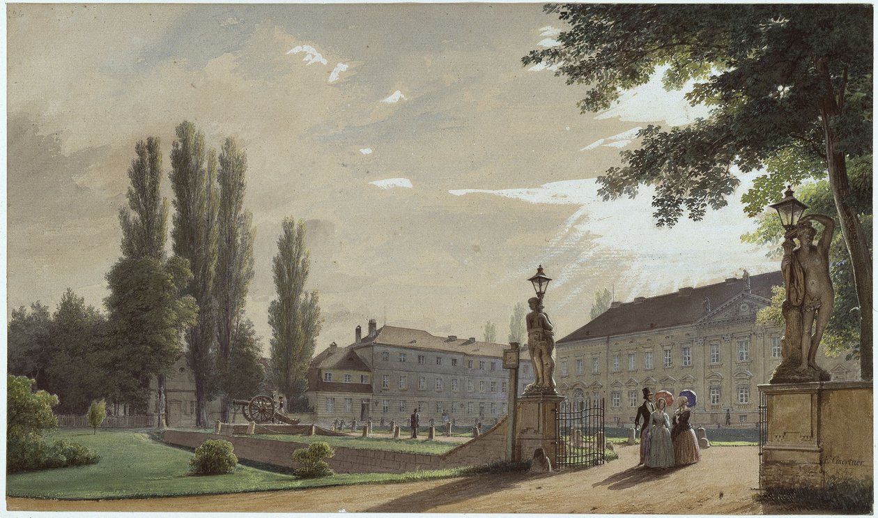 Schloss Bellevue von Eduard Gaertner