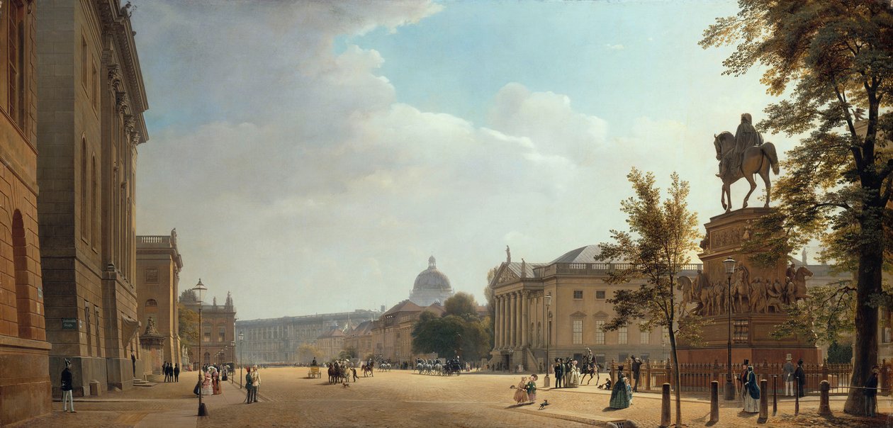 Unter den Linden von Eduard Gaertner