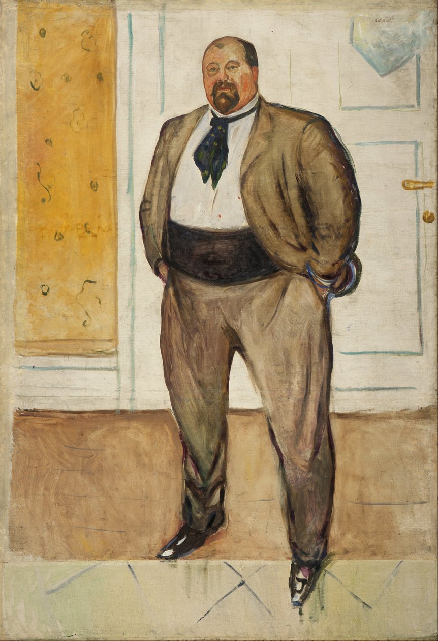 Konsul Christen Sandberg von Edvard Munch