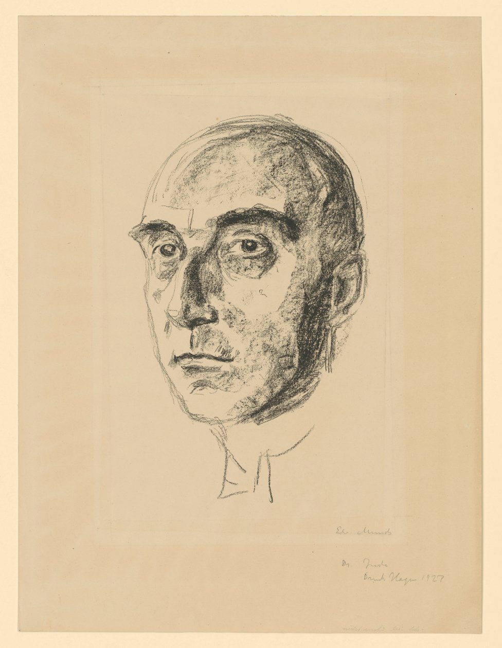 Dr. Ludwig Justi von Edvard Munch