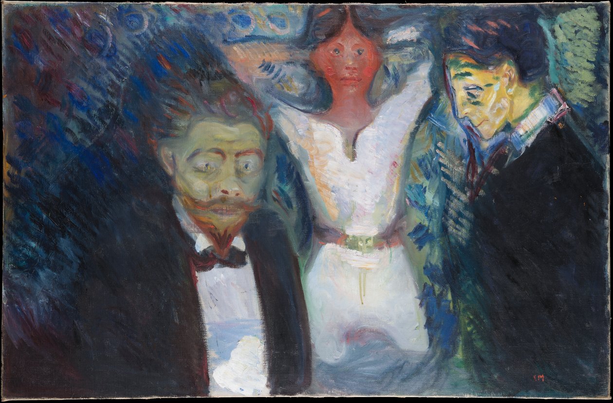 Eifersucht von Edvard Munch