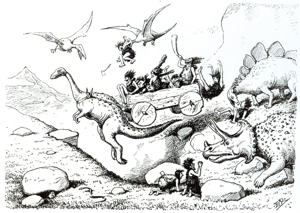 Prähistorische Einblicke, 1894 von Edward Tennyson Reed
