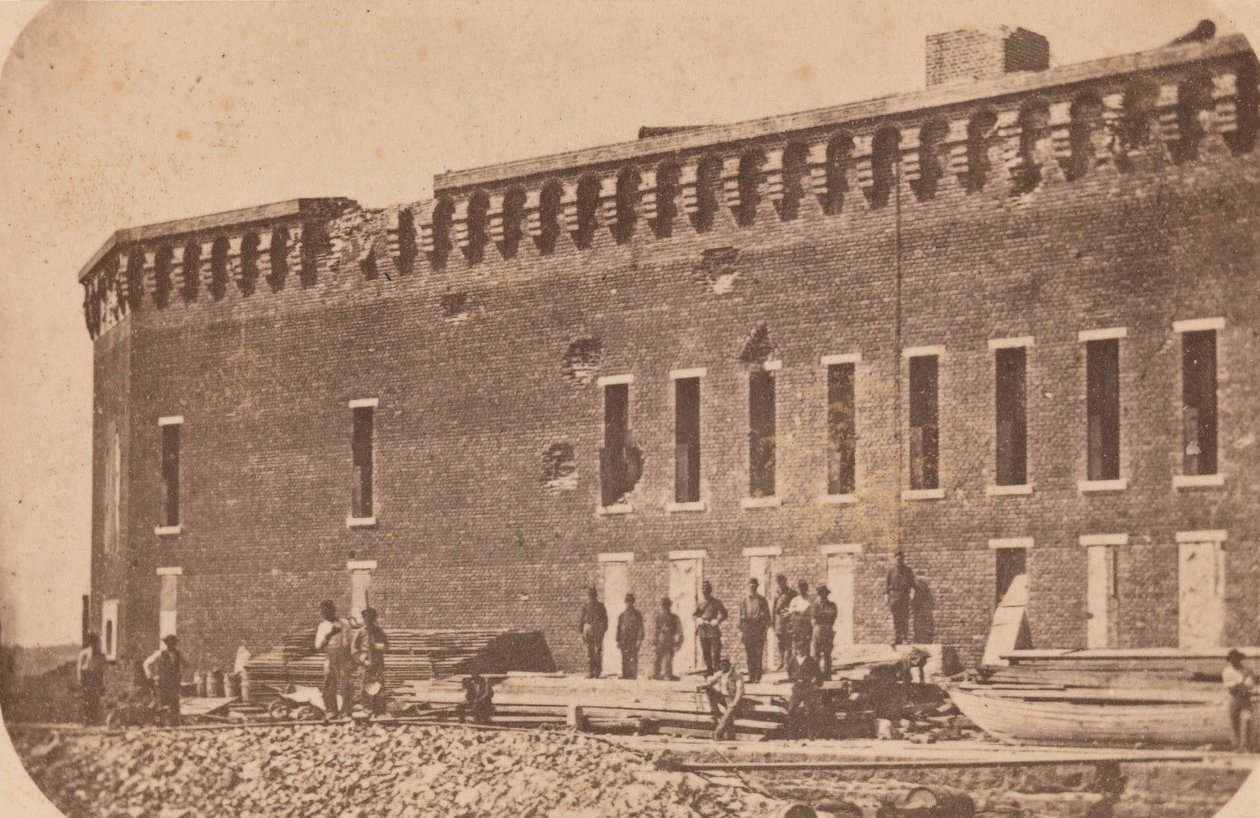 Die Evakuierung von Fort Sumter, April 1861 von Edward Anthony