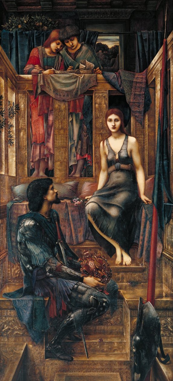 König Cophetua und das Bettlermädchen von Edward Burne-Jones