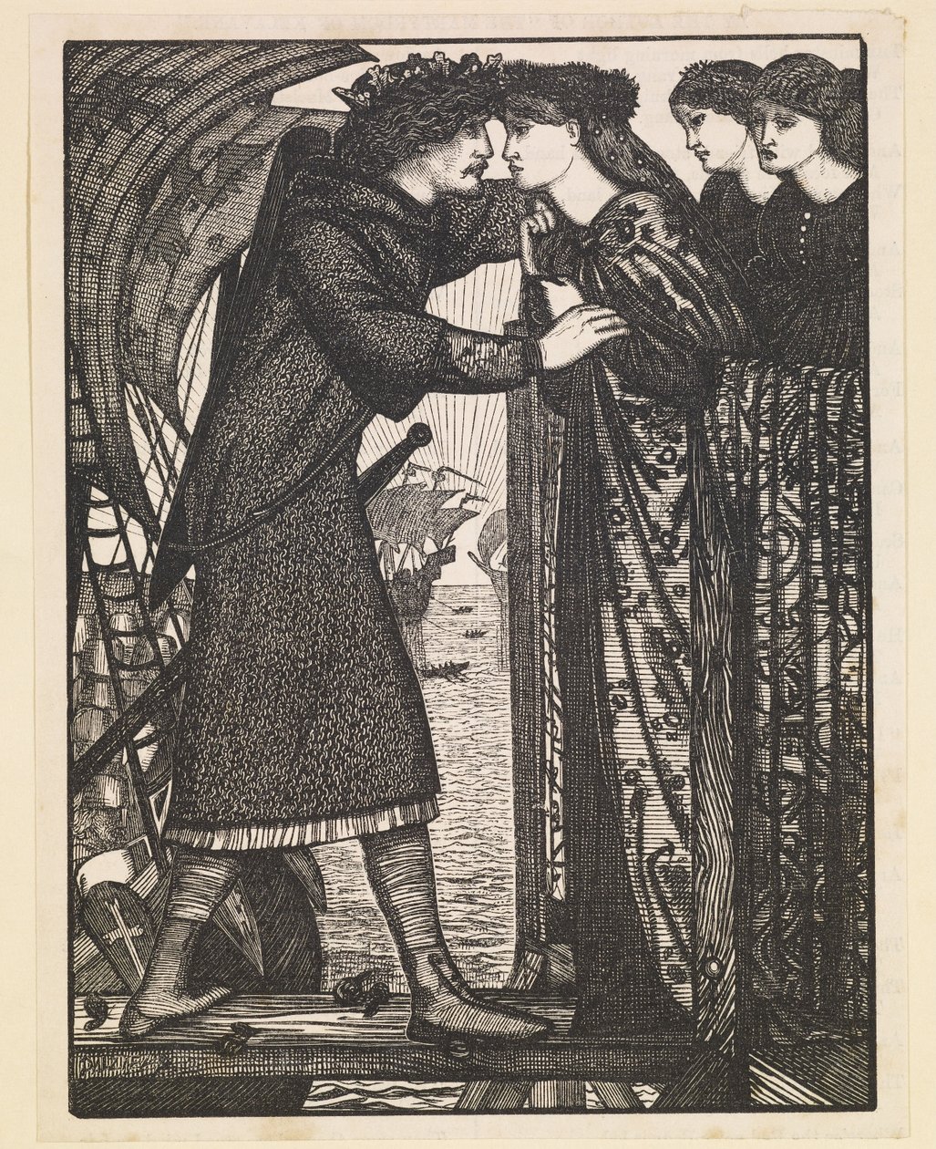 König Sigurd der Kreuzfahrer - Eine nordische Saga von Edward Burne Jones