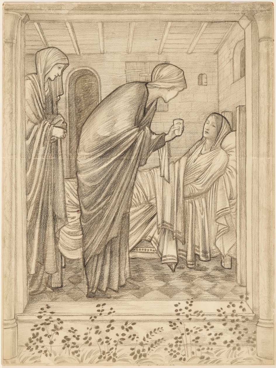 Krankenbesuch von Edward Burne-Jones