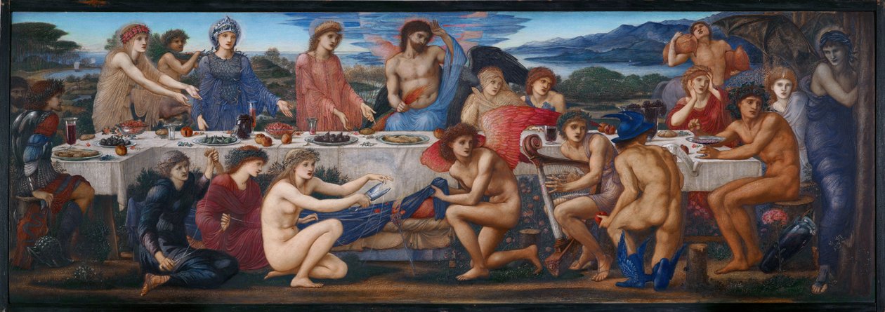 Das Fest des Peleus von Edward Burne-Jones
