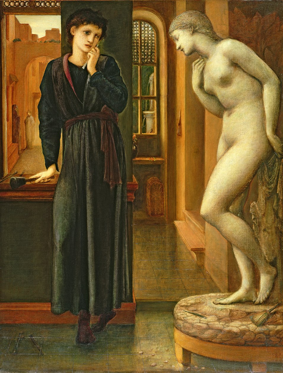 Die Hand zögert, aus der Serie 