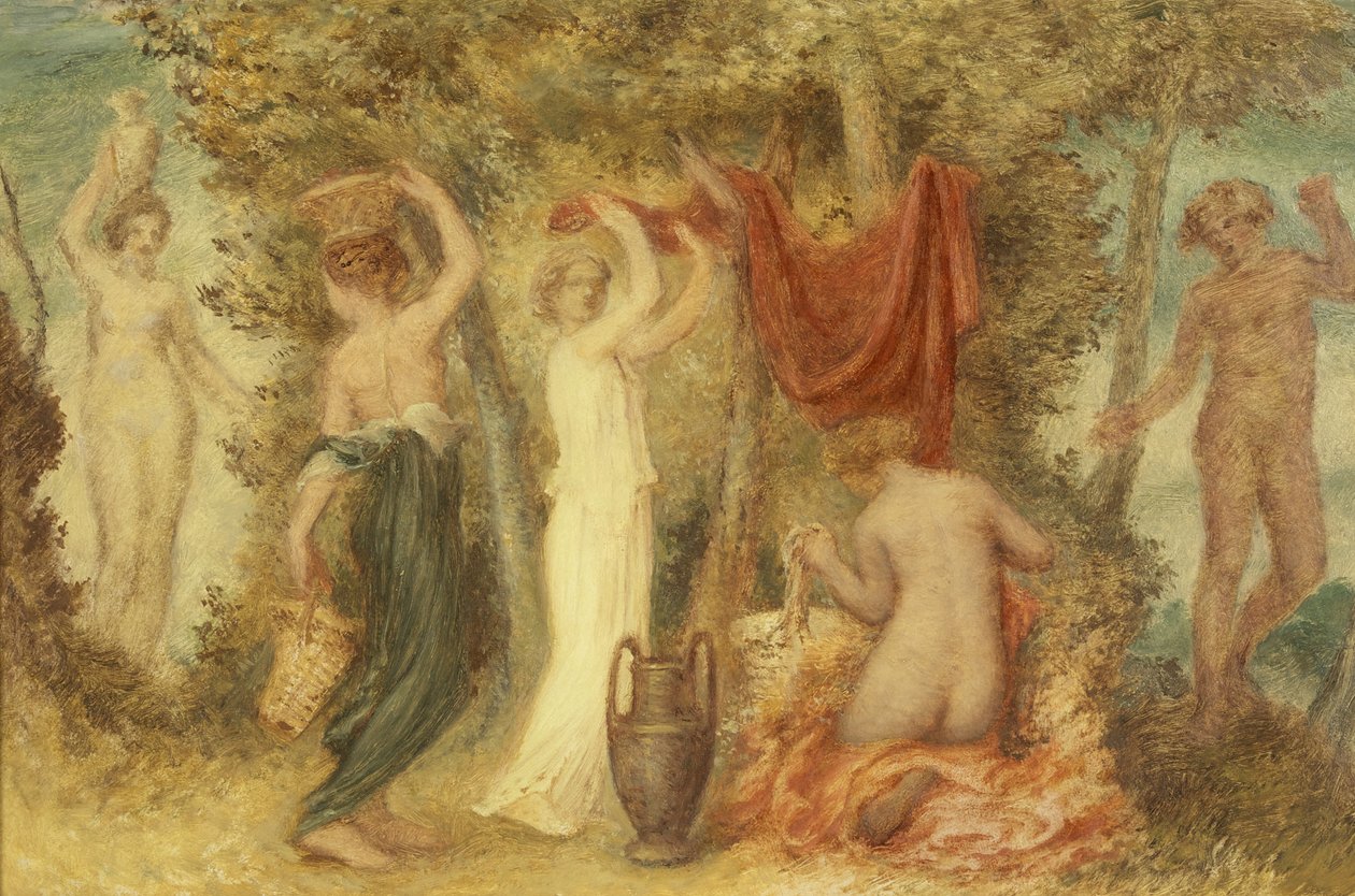 Votivgaben - Klassische Szene von Edward Calvert