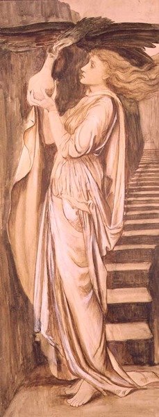 Psyche von Edward Coley Burne-Jones